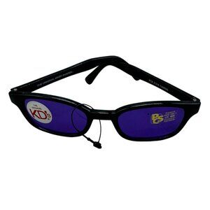 The Original KDs kids Sunglasses With UV 400 Protection Black Frame READ NEW